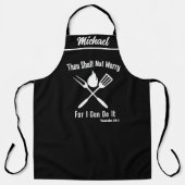 Grappige BBQ Dad Schort - Vaderdag Citaten (Voorkant)