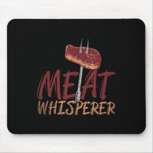 Grappige BBQ gerookte vleesbiefstuk cadeau idee ba Muismat