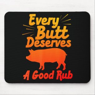 Grappige Bbq Kunst Voor Mannen Vrouwen Die Vlees G Muismat