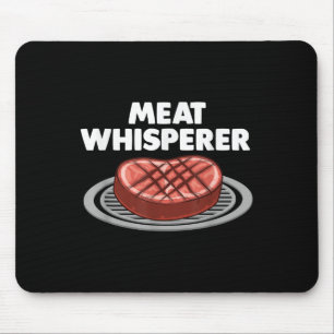 Grappige BBQ kunst voor mannen vrouwen grillen vle Muismat