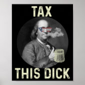 Grappige BBQ Party Tailgate T - shirts 4 juli Repu Poster (Voorkant)