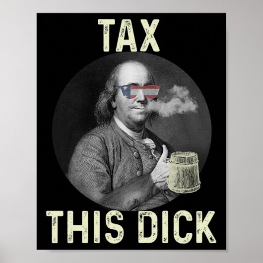 Grappige BBQ Party Tailgate T - shirts 4 juli Repu Poster (Voorkant)