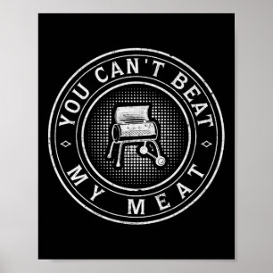 Grappige Bbq Pit Omgekeerde Stroom Roker Accessoir Poster