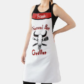 Grappige BBQ-Schorten, Natural Born Griller BBQ Qu Schort (Insitu)