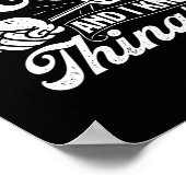 Grappige Bbq-shirts Dat is wat ik doe Ik Kook En I Poster (Hoek)