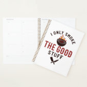 Grappige BBQ-spreuk Ik rook alleen maar het goede Planner (Display)