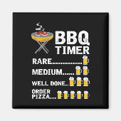 Grappige BBQ Timer1 Magneet (Voorkant)