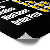 Grappige BBQ Timer - Barbecue Grill Grilling Gift Poster (Hoek)