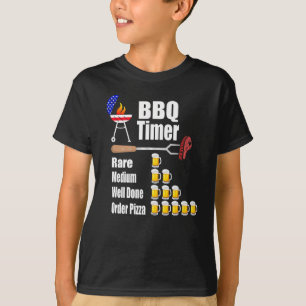 Grappige BBQ Timer - Barbecue Grill Grilling Gift T-shirt