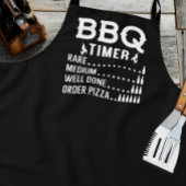 Grappige BBQ-timer Schort