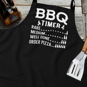 Grappige BBQ-timer Schort