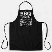Grappige BBQ-timer Schort (Voorkant)
