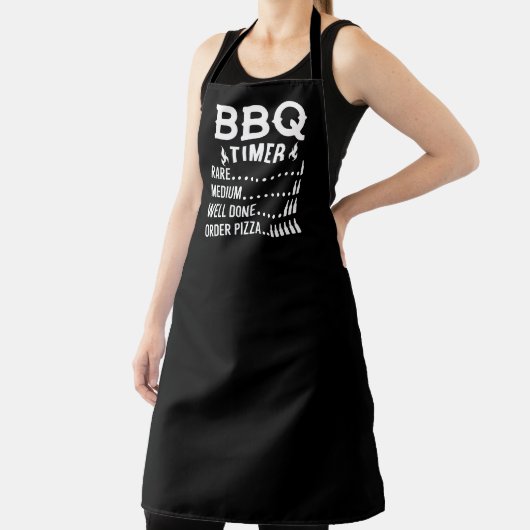 Grappige BBQ-timer Schort (Insitu)