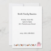 Grappige BBQ uitnodiging (Achterkant)