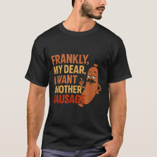 Grappige Bbq Worst Citaat Voor Cookout Grill Vader T-shirt