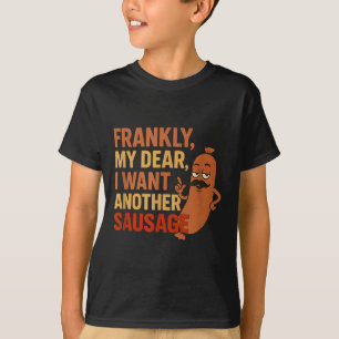 Grappige Bbq Worst Citaat Voor Cookout Grill Vader T-shirt