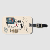 Grappige Beagle-hond Bagage Label - Reis Must have (Voorkant (horizontaal))