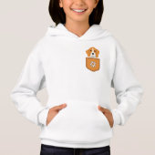 Grappige Beagle hond in de zak (Voorkant)