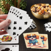 Grappige Beagle Kawaii Hond Pokerkaarten (Insitu)