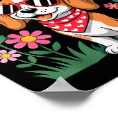 Grappige Beagle Kunst Voor Vrouwen Meisjes Moeder Poster (Hoek)