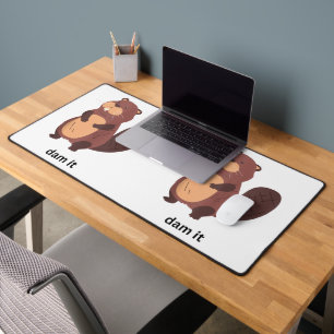 Grappige Beaver Dam it Bevers Humor Leuke Animal G Bureaumat