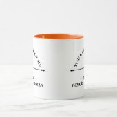 Grappige bebaarde citaten gemberbaard mok (Midden)