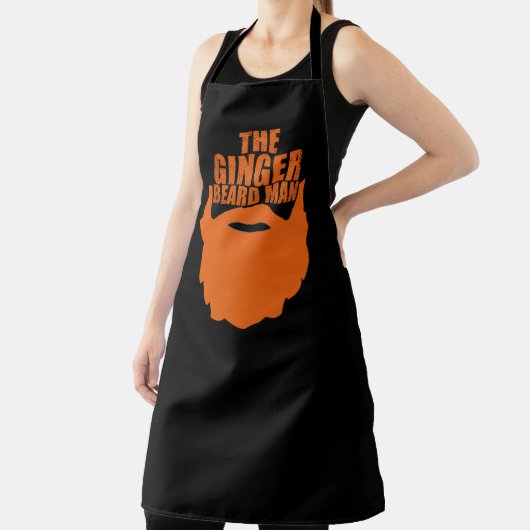 Grappige bebaarde citaten gemberbaard schort (Insitu)