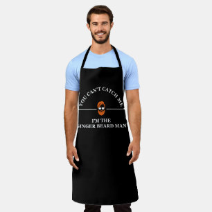 Grappige bebaarde citaten gemberbaard schort