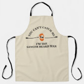 Grappige bebaarde citaten gemberbaard schort (Voorkant)