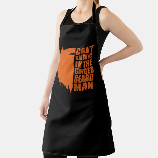 Grappige bebaarde citaten gemberbaard schort (Insitu)