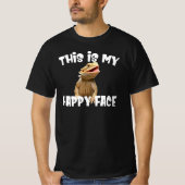 Grappige Bebaarde Dragon Reptile Lizard Pet Lover T-shirt (Voorkant)