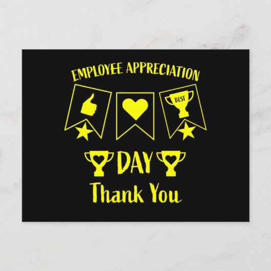 Grappige bedrijfspersoneelsgeschenken briefkaart (Voorkant)