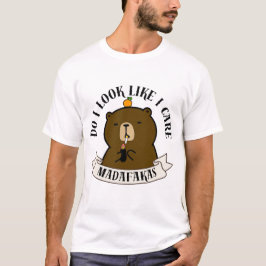 Grappige Beer Citaten – Lijk Ik Ergens Om Te Geven T-shirt