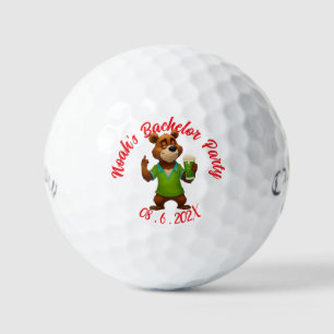 Grappige Beer Golfballen   Middenvinger Bier Desig