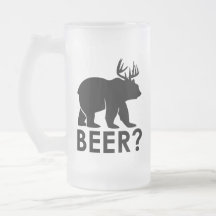 Grappige Beer Herten Bier