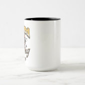 Grappige Beer Koffiedrinker Mok (Midden)