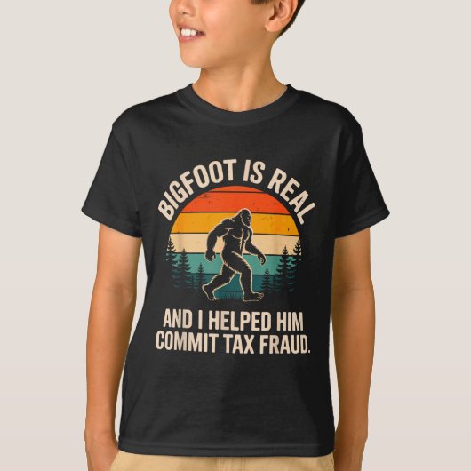 Grappige belastingfraude ontwerp voor mannen vrouw t-shirt (Voorkant)
