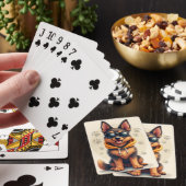 Grappige Belgische Herder Kawaii Hond Pokerkaarten (Insitu)