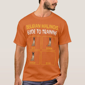 Grappige Belgische Malinoi-gids voor het trainen v T-shirt
