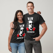 Grappige ben drankin 4 juli aviator amerikaan t-shirt (Unisex)