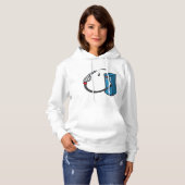 Grappige benzinestation hoodie (Voorkant volledig)