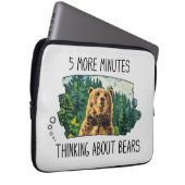 Grappige Beren laptophoes Laptop Sleeve (Voorkant Rechts)