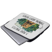 Grappige Beren laptophoes Laptop Sleeve (Voorkant onderkant)
