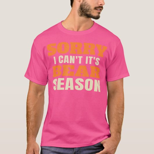 Grappige berenjacht t-shirt (Voorkant)