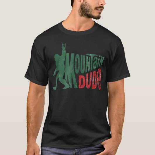 Grappige Bergman Bigfoot T-shirt (Voorkant)