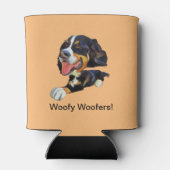 Grappige Berner Berghond Koelbox Blikjeskoeler (Achterkant)