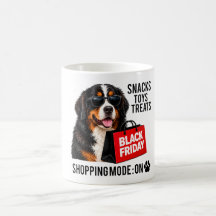 Grappige Berner Sennenhond Zwarte Vrijdag Winkelen