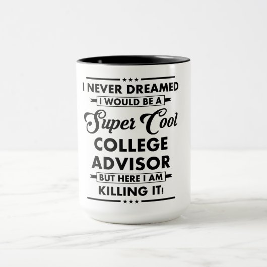 Grappige Beroep/Professie Super Coole Adviseur Mok (Midden)