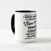 Grappige Beroep/Professie Super Coole Coach Mok (Voorkant links)