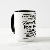 Grappige Beroep/Professie Super Coole Coach Mok (Voorkant links)